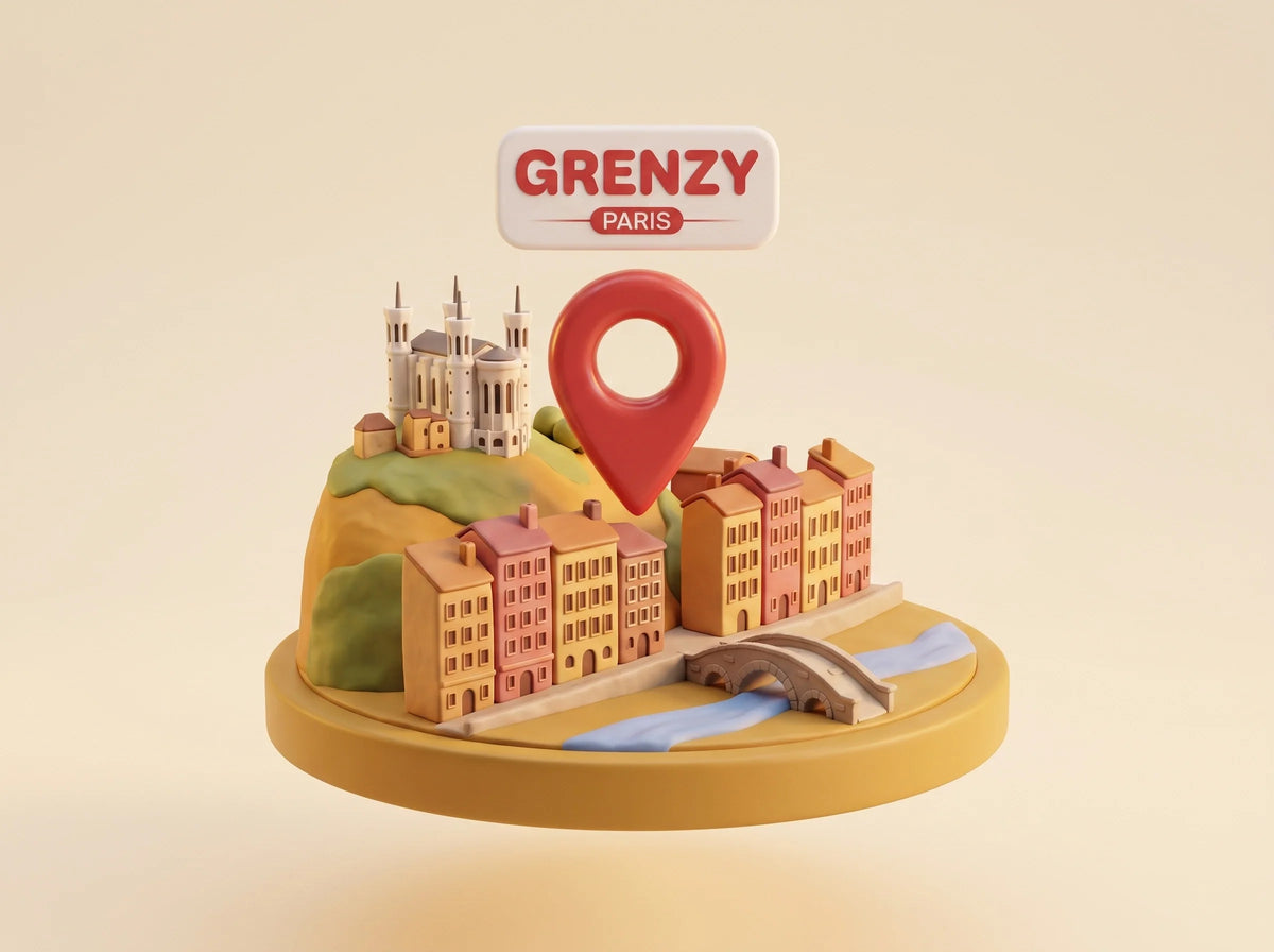 Visuel du futur point de vente GRENZY à Lyon