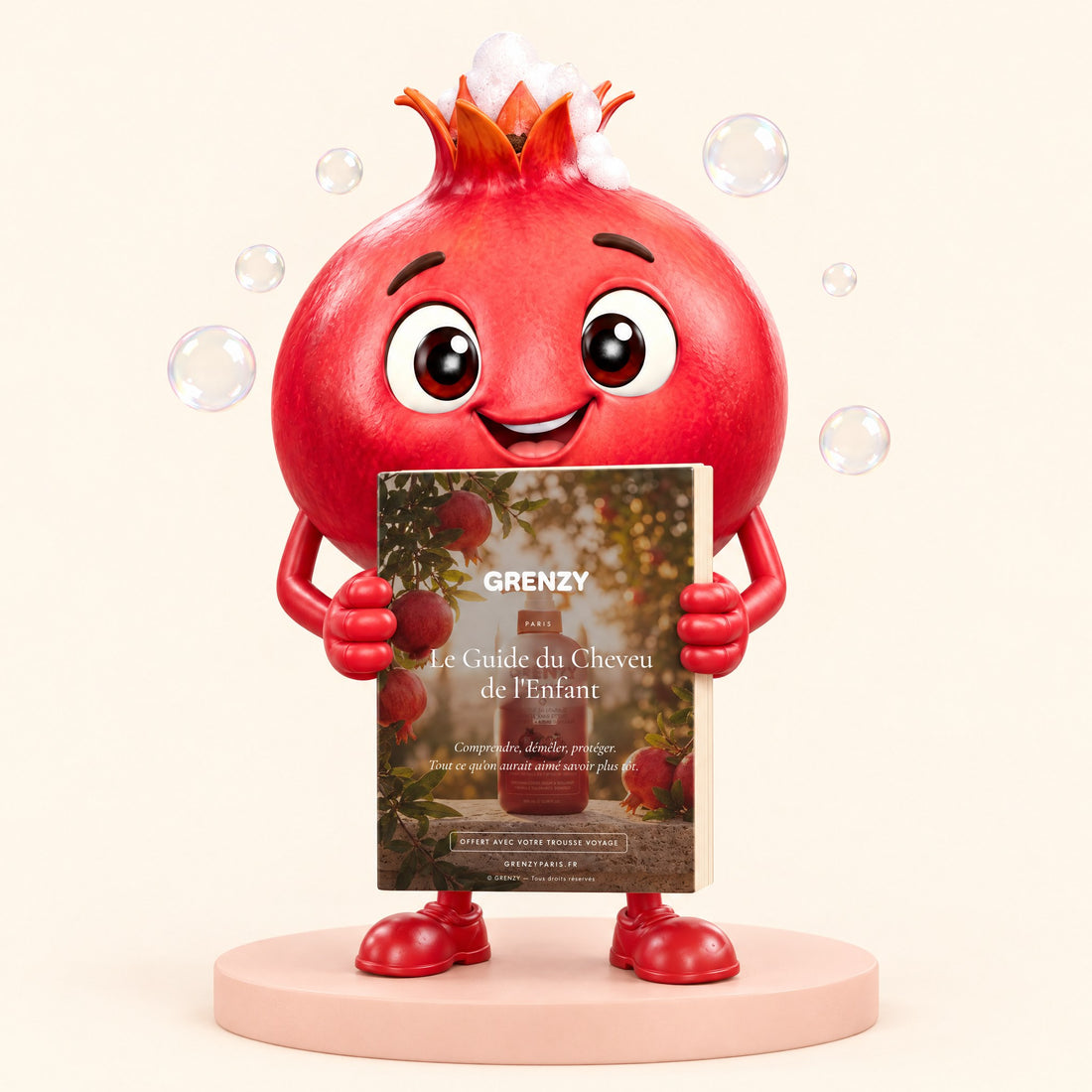 Couverture du Guide du Cheveu de l'Enfant, édité par GRENZY Paris